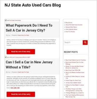 Example of a localized blog from NJ State Auto, focusing on auto-related content specific to New Jersey to engage local audiences.