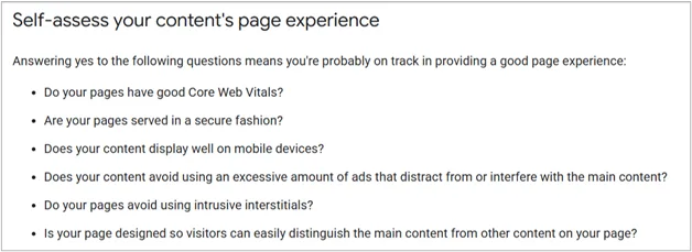 Screenshot of Google