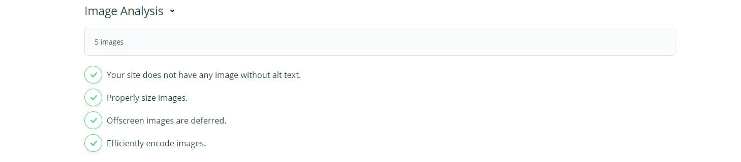 siteauditor image analysis
